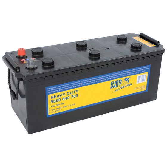 Batterie 140A 12V 513x189x223 38.1KG