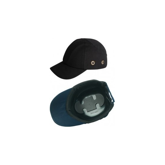 CASQUETTE NOIRE COQUE ANTI HEURT (EN812)